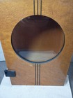 Vtg Display Cabinet Case Art Deco 12  X 8 1 2 Wooden   Glass  Burton