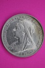 1898 United Kingdom Crown Silver Coin Guaranteed Authentic   Genuine 2195
