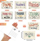 Junkin 80 Pack Thank You Postcards Thanks Blank Note Multicolor 