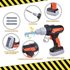 Kids Tool Set With Electric Drill Toddler Workbench Belt Construction Kit For