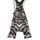 Rock Racing Mens Large Cycling Jersey Onsie Bib Suit Padded Biking Black Camo