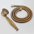Vintage Antique Brass Telephone Hand Held Shower Head Set With 1 5m Hose