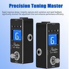 Guitar Tuner Pedal High Precision Chromatic Tuner With Lcd Display For Guitar   