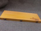 Stainless White Face Dial Caliper 12 x  001    100 rev Inspec Cert  Wood Case