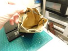 Vintage First Stroudsburg National Bank Canvas Bank Deposit Money Bag