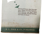 Polk s Official Arrow Map Detroit Mi Suburbs 1954 City Directory R L Polk 30x46
