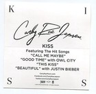 Carly Rae Jepsen Stickers- Kiss Promo-call Me Maybe- Bieber   Owl City  3 Count 