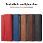 Leather Magnetic Flip Wallet Case For Iphone 17 16 15 14 13 12 Plus Pro Max Air