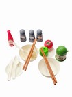 Pretend Play Kitchen Toy Set For Kids     Cooking Pots  Utensils   Food