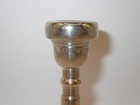 Vintage Vincent Bach Corp  New York 8-1 2b Bb Trumpet Mouthpiece - C 1940 s Era