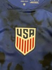 Nike Usa 2022 World Cup Jersey Size Large Away Blue Usmnt