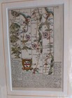 Ant Map Copper Engraved C 1720 Owen   Bowen Yorks Scarborough Whitby Pickering