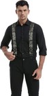 Camo Suspenders For Men Heavy Duty Clips Hunting Work Adjustable Braces Suspende