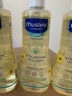 Pack Of 3 Mustela Stelatopia Cleansing Oil For Infants 16 9 Oz  Gentle Baby Wash