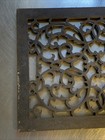 Antique Cast Iron Heat Grate   Vent   Register   Vintage Architectural 16   x12   