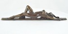 Art Nouveau Style Statue Sculpture Pin-up Art Deco Style Bronze Signed