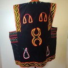 Handnade- Authentic Atoghu From Cameroon   Hand Embroidered Traditional
