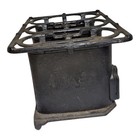 Antique Cast Iron Sad Iron Heater Stove 9 5 x7  Replacement Part