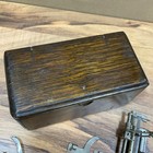 Singer Sewing Machine Wood Puzzle Box With Attachments Parts Antique 1889 Patent