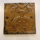 Lot 6 Antique Pressed Tin Ceiling Tiles Victorian 12x12 Architectural Salvage