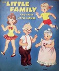 Vintage Uncut 1949 Little Family Paper Dolls fabulous   Rare  1 Top Reproduction