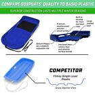 Gosports 2 Person Premium Snow Sled With Double Walled Construction  Pull Str   