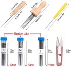 Complete Needle Felting Kit Wool Needle Felting Supplies With 3 Size Needles