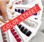    color Street Nail Strips E-k     All Colors Glitter Solid French New