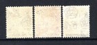  1105      Mauritius 1925 Arms Surch Set Sg242-244 Used