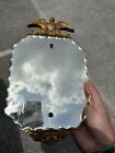 Federal Eagle Chipped Edge Wall Mirror Shield Antique