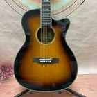 Takamine Acoustic Guitar Vintage Sunburst 20 Frets Spruce Top Rapid Delivery