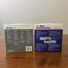 Vintage Lot Of 2 Perfectdata 5 25 Floppy Drive Head Cleaning Kits Tch9122-1