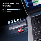 Sd Card Reader  Usb C Usb 3 0 Micro Sd Card Reader Memory Card Reader Adapter   