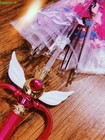 Anime Sailor Moon Led Umbrella Sun rain Girls Magic Cane Cosplay Props Xmas Gift