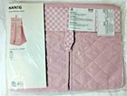 Ikea Nanig Wall Hanging Diaper Stacker   Baby   Nursery Organizer Lt Pink New 