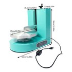 Birthday Cake Cream Smooth Coating Decoration Spreading Machine 60-320rpm Green
