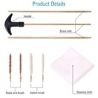 Rifle Gun Barrel Cleaning Kits For  177  22  4 5 5 5mm  Caliber  Bore Brush p   