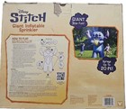 Disney Stitch Giant Inflatable Sprinkler Up To 20  Spray New  Untested Box Dmged
