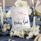 A Sweet Baby Shower Wooden Sign Stand 5x7inch  Baby Shower Baby Girl