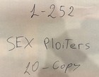 Original 1960s The Sexploiters Movie Poster 27x41 Rare Exploitation Cult Art