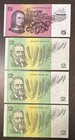 Australia  2    5 Most Unc Like  4 Banknotes