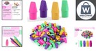 Colorful Pencil Top Erasers  120 Count - No Smudge  Perfect For Kids   Teachers