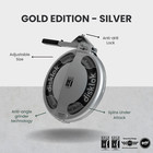 Disklok Gold Edition Small 35-38 9cm Silver Steering Wheel Anti Theft Clamp Lock