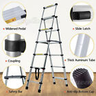 1 4m-2 3m Multi-purpose Aluminium Telescopic A Frame Folding Ladder Extendable