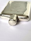 Antique Sampson Mordan Victorian Hip Flask London 1884  small Repairs 