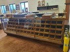 Antique General Store Counter habidashery Display Case