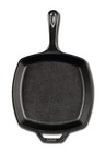 Lodge L8sq3 Cast Iron Square Skillet 10 5 Inch Black