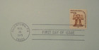 13c Liberty Bell Regular Postage-first Day Issue-usps Souvenir Page-scott  1618