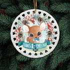 Personalized-baby Boy s First Christmas Ornament -decoration Ornament 
