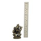 Lord Ganesha Nritya Ganapati Dancing Ganesh Hindu Idol Tibet Brass Statue  34